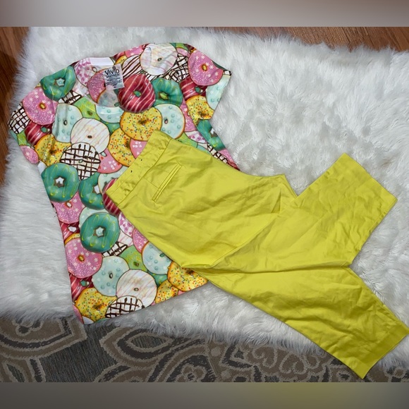 Doughnut Novelty Sugar Print Shirt XL NWOT - Picture 6 of 6